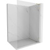 Mexen Lunar L dušisein Walk-in parem 60 x 200 cm, läbipaistev 8 mm, kuldne - 830L-060-000-50-00-P