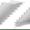 Mexen Lunar L douchewand Walk-in rechts 80 x 200 cm, transparant 8 mm, goud - 830L-080-000-50-00-P