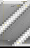 Mexen Lunar douchedeur zwenkbaar rechts 115 cm, transparant, goud - 834-115-000-50-00-P
