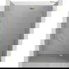 Mexen Lunar desna pregibna tuš vrata 130 cm, prozorna, zlata - 834-130-000-50-00-P