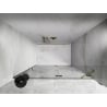 Mexen Lunar drzwi prysznicowe uchylne prawe 130 cm, transparent, złote - 834-130-000-50-00-P