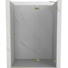 Mexen Lunar parema hingega duššiuks 135 cm, läbipaistev, kuldne - 834-135-000-50-00-P
