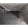 Mexen Lunar L paroi de douche Walk-in droite 60 x 200 cm, transparent 8 mm, or brossé - 830L-060-000-55-00-P