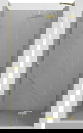 Mexen Lunar Duschdrehtür rechts 115 cm, transparent, gold gebürstet - 834-115-000-55-00-P