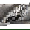 Mexen Lunar L douchewand Walk-in rechts 80 x 200 cm, transparant 8 mm, goud geborsteld - 830L-080-000-55-00-P