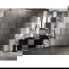 Mexen Lunar L Duschwand Walk-in rechts 80 x 200 cm, transparent 8 mm, gold gebürstet - 830L-080-000-55-00-P