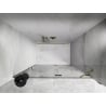 Mexen Lunar porte de douche battante droite 130 cm, transparent, or brossé - 834-130-000-55-00-P