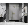 Mexen Lunar parema hingega dušiuks 135 cm, läbipaistev, harjatud kuldne - 834-135-000-55-00-P