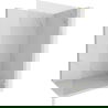 Mexen Lunar L Douchewand Walk-in rechts 100 x 200 cm, transparant 8 mm, goud geborsteld - 830L-100-000-55-00-P