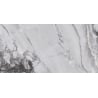 Mexen Limos Grey, grau glasierte, rektifizierte Gresfliese G1, Boden- und Wandfliese 120 x 60 cm, glänzend - TL127-120-060-01