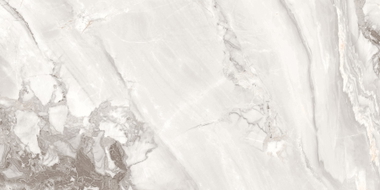 Mexen Limos White Glazed Rectified Gres Tile G1, Floor and Wall Tile 120 x 60 cm, Glossy - TL127-120-060-03