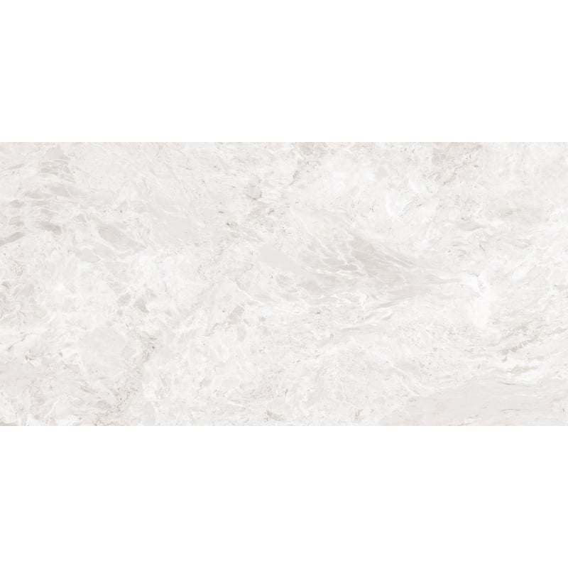 Mexen Iconic Bianco glasiertes Feinsteinzeug rekt. G1, Boden- und Wandfliese 120 x 60 cm, Glanz - TL128-120-060-00