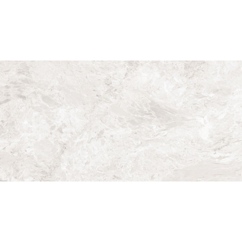 Mexen Iconic Bianco gres vidriado rectificado G1, azulejo para suelo y pared 120 x 60 cm, brillo - TL128-120-060-00