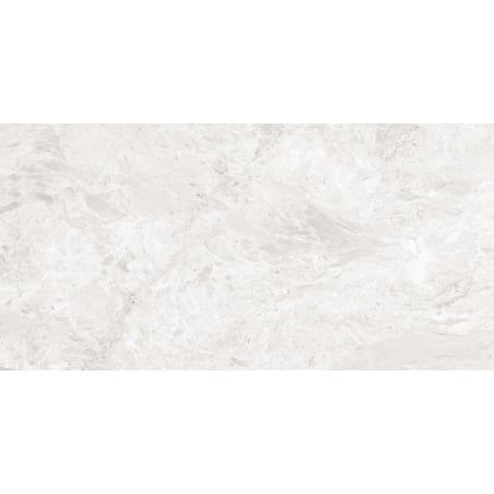 Mexen Iconic Bianco glazed rectified porcelain tile G1, floor-wall 120 x 60 cm, gloss - TL128-120-060-00