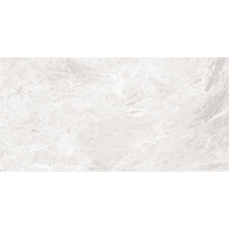 Mexen Iconic Bianco glazed rectified porcelain tile G1, floor-wall 120 x 60 cm, gloss - TL128-120-060-00