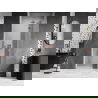 Mexen Lunar Duschdrehtür rechts 125 cm, transparent, gebürstetes Kupfer - 834-125-000-65-00-P