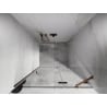 Mexen Lunar drzwi prysznicowe uchylne prawa 125 cm, transparent, miedź szczotkowana - 834-125-000-65-00-P