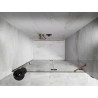 Mexen Lunar drzwi prysznicowe uchylne prawa 135 cm, transparent, miedź szczotkowana - 834-135-000-65-00-P
