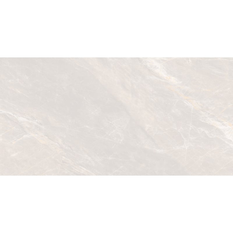 Mexen Brazilian Bianco glazed rectified porcelain tile G1, floor-wall tile 120 x 60 cm, gloss - TL131-120-060-01