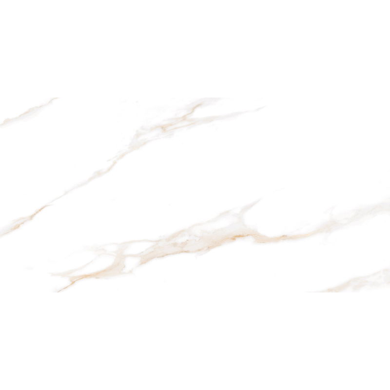 Mexen Belinda Gres dourado esmaltado retificado G1, azulejo de piso e parede 120 x 60 cm, brilho - TL132-120-060-00