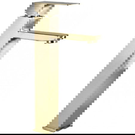 Mexen Emma augsts izlietnes jaucējkrāns, matēts zelts - 71910-50