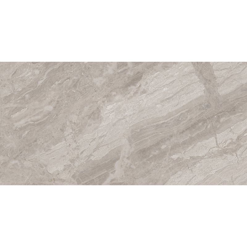 Mexen Reno Grey glazed rectified porcelain tile G1, floor-wall tile 120 x 60 cm, gloss - TL133-120-060-02
