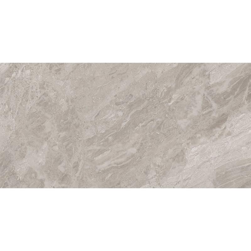 Mexen Reno Grey glazed rectified porcelain tile G1, floor-wall tile 120 x 60 cm, gloss - TL133-120-060-02