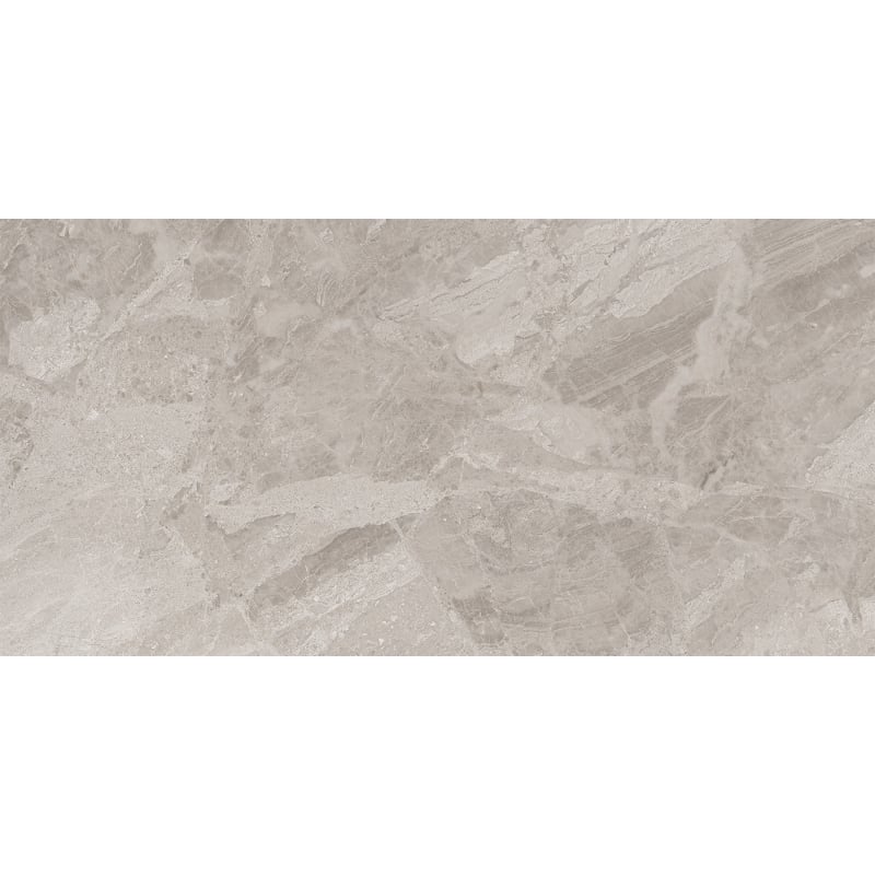 Mexen Reno Grey glazed rectified porcelain tile G1, floor-wall tile 120 x 60 cm, gloss - TL133-120-060-02