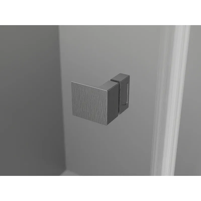 Mexen Lunar Duschdrehtür rechts 125 cm, transparent, gun gray gebürstet - 834-125-000-66-00-P