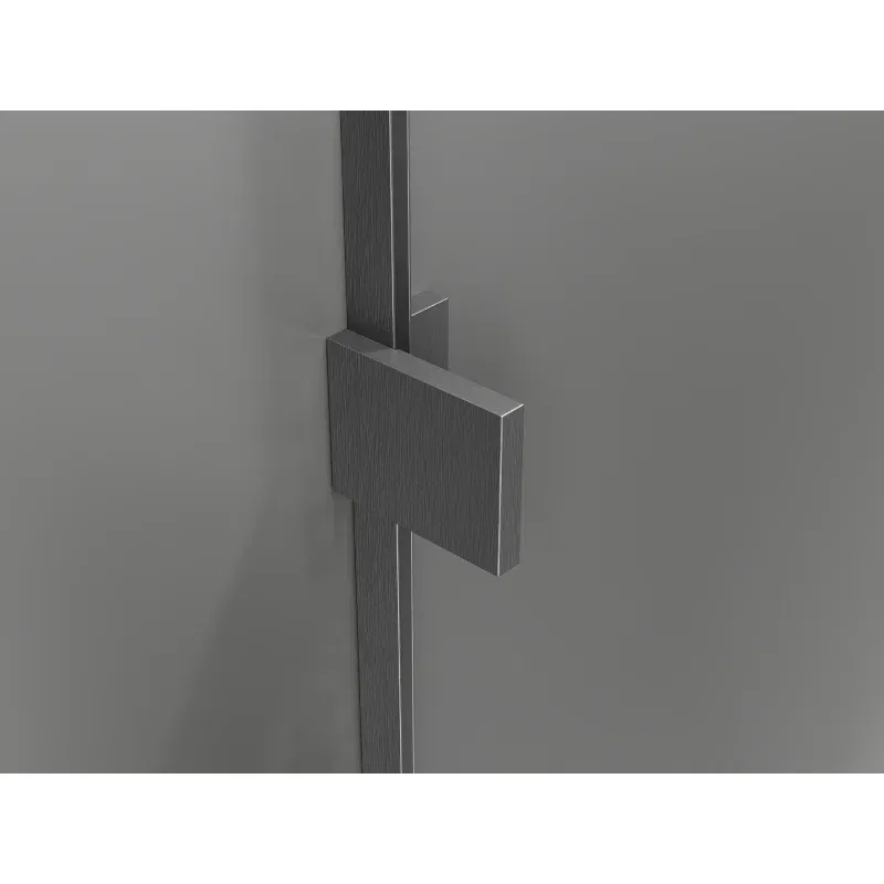 Mexen Lunar Duschdrehtür rechts 125 cm, transparent, gun gray gebürstet - 834-125-000-66-00-P