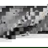Mexen Lunar Duschdrehtür rechts 125 cm, transparent, gun gray gebürstet - 834-125-000-66-00-P
