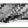 Mexen Lunar Duschdrehtür rechts 140 cm, transparent, gebürstet gun gray - 834-140-000-66-00-P