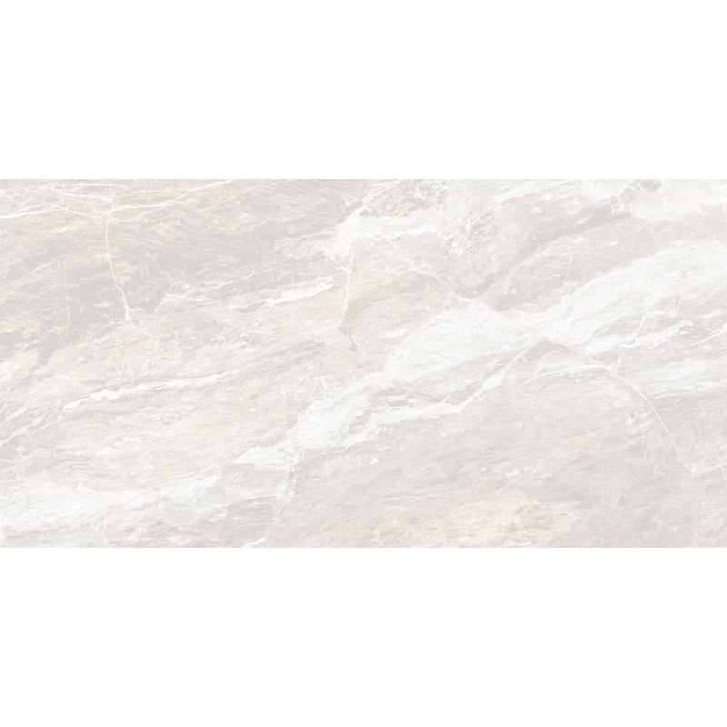 Mexen Sintra Bianco glazed porcelain rectified tile G1, floor-wall tile 120 x 60 cm, gloss - TL137-120-060-03