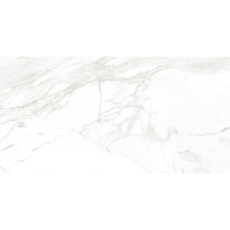 Mexen Faro Grey grau glasiertes Feinsteinzeug rek. G1, Boden- und Wandfliese 120 x 60 cm, Glanz - TL138-120-060-00