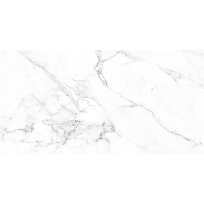 Mexen Smogy Grey glasierte Feinsteinzeug-Platte rekt. G1, Boden-Wandfliese 120 x 60 cm, glänzend - TL140-120-060-01