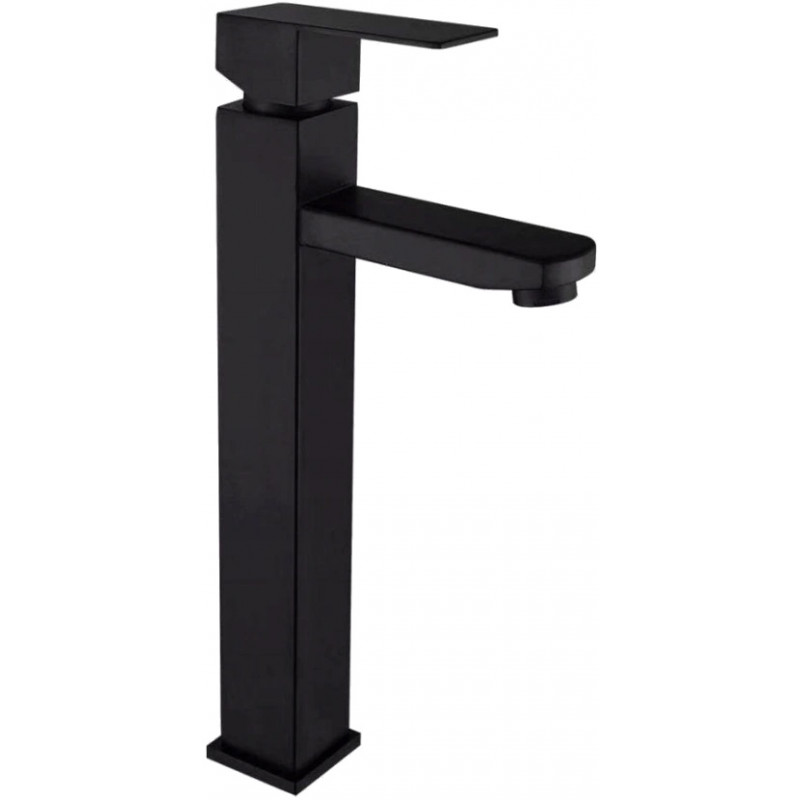 Mexen Emma grifo alto para lavabo, negro - 71910-70