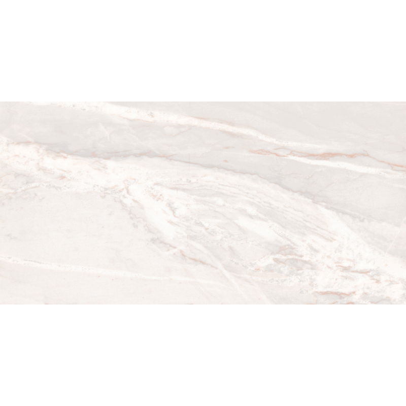 Mexen Resh Bianco glasiertes Feinsteinzeug rek. G1, Boden- und Wandfliese 120 x 60 cm, Glanz - TL143-120-060-00