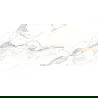 Mexen Agata Witte geglazuurde, gerectificeerde gres G1, vloer- en wandtegel 120 x 60 cm, glans - TL144-120-060-00