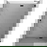 Mexen Lunar desna odpirna tuš vrata 135 cm, prozorna, črna - 834-135-000-70-00-P