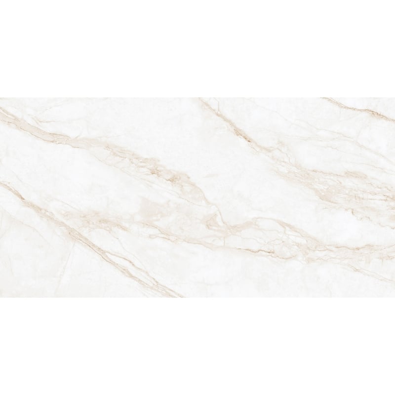 Mexen Rayas Beige Glazed Porcelain Rectified G1, Floor and Wall Tile 120 x 60 cm, Gloss - TL147-120-060-00