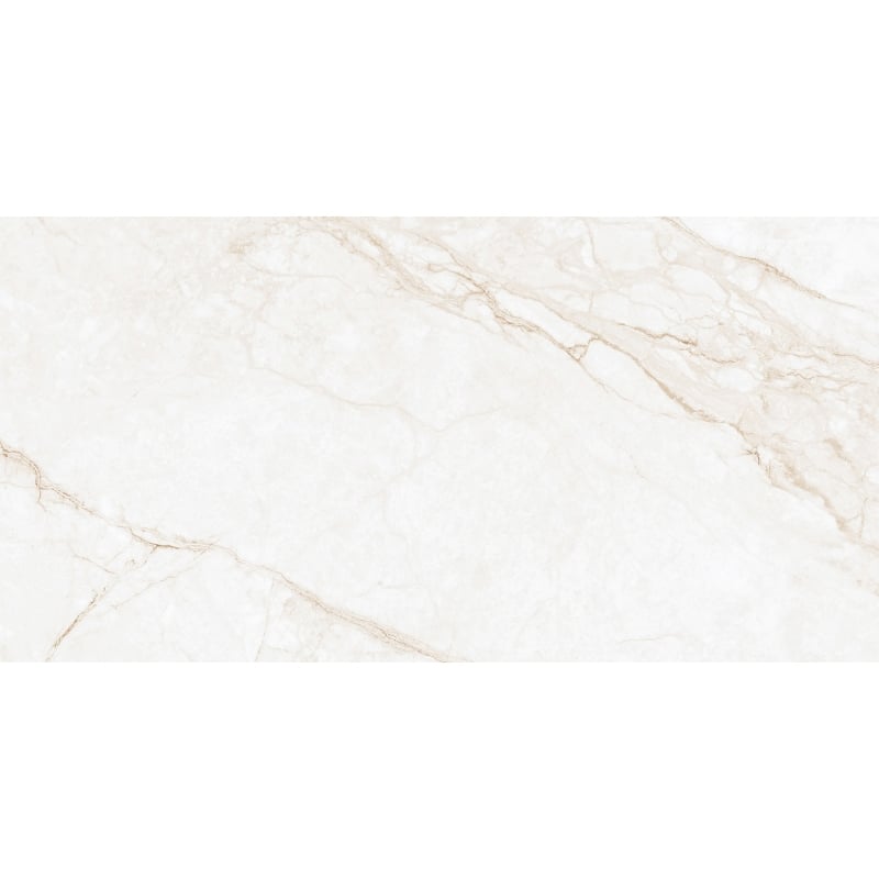 Mexen Rayas Beige Glazed Porcelain Rectified G1, Floor and Wall Tile 120 x 60 cm, Gloss - TL147-120-060-00