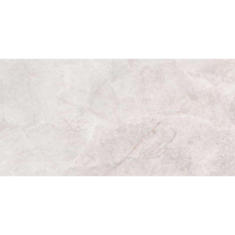 Mexen Tens Bianco glazed rectified porcelain stoneware, floor and wall tile 120 x 60 cm, gloss - TL148-120-060-00