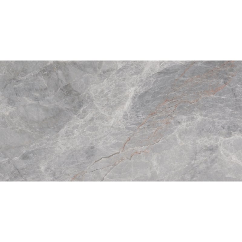 Mexen Tens Grau glasierte Feinsteinzeugfliese rek. G1, Boden- und Wandfliese 120 x 60 cm, Glanz - TL148-120-060-01