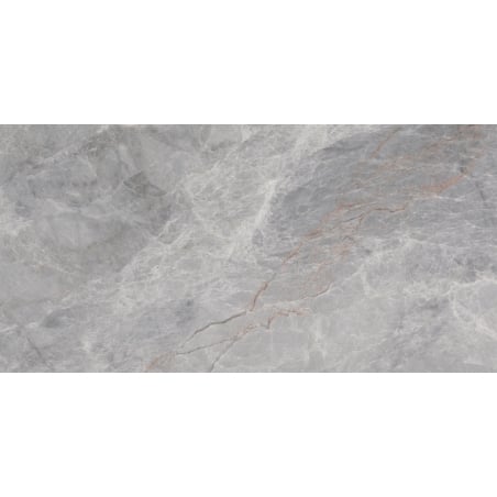 Mexen Tens Grau glasierte Feinsteinzeugfliese rek. G1, Boden- und Wandfliese 120 x 60 cm, Glanz - TL148-120-060-01