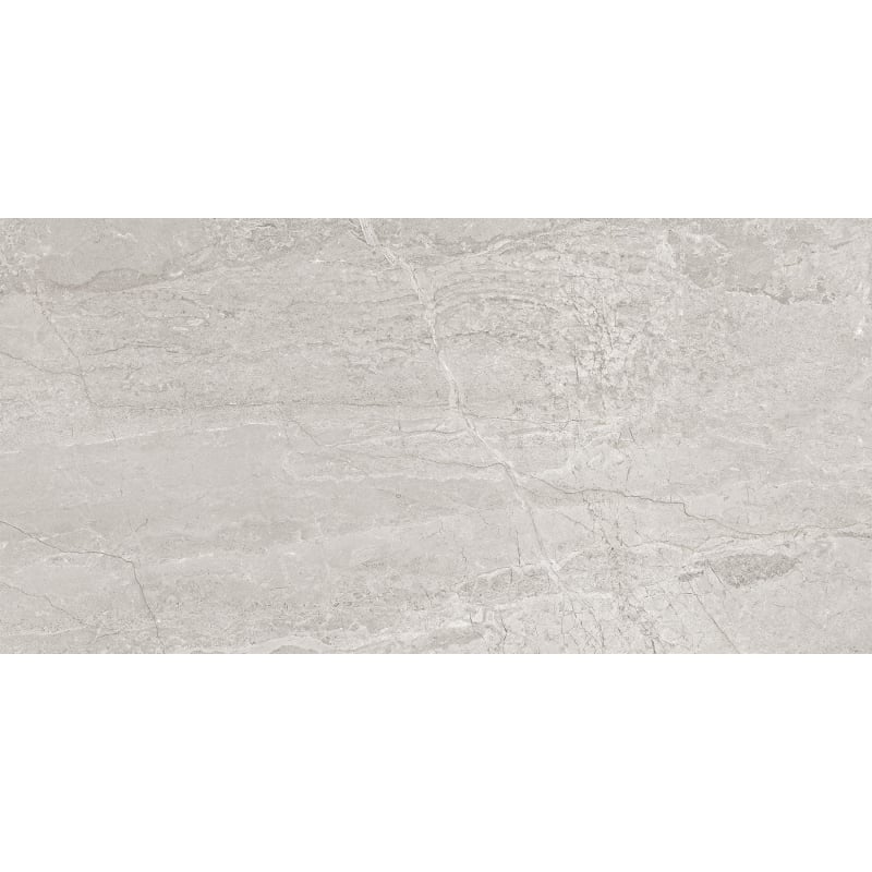 Mexen Homes Grey Glazed Rectified Gres, Floor and Wall Tile 120 x 60 cm, Gloss - TL151-120-060-03