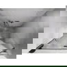 Mexen Lunar Duschfaltwand rechte Tür 100 cm, transparent, gebürstetes Nickel - 834-100-000-97-00-P