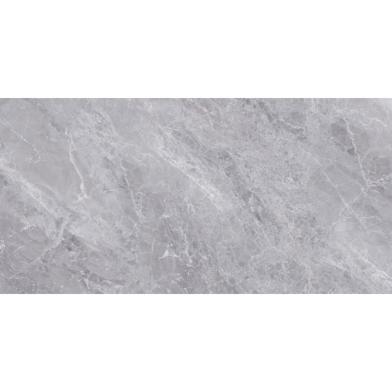 Mexen Tradi Grey glazed rectified porcelain tile G1, floor and wall tile 120 x 60 cm, gloss - TL152-120-060-01