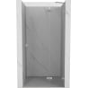 Mexen Lunar drzwi prysznicowe uchylne prawe 110 cm, transparent, nikiel szczotkowany - 834-110-000-97-00-P