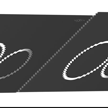 Mexen Tex 01 izplakovalni gumb, črna mat - 6101-02