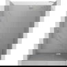 Mexen Lunar douchedeur scharnierend rechts 140 cm, transparant, geborsteld nikkel - 834-140-000-97-00-P